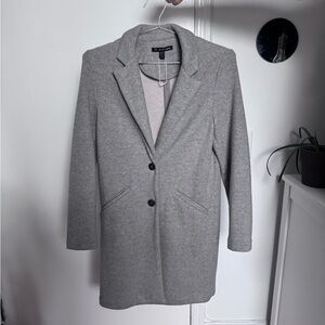Zara Classic Gray Blazer Coat